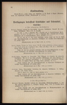 Verordnungsblatt für das Volksschulwesen im Königreiche Böhmen 19050630 Seite: 8