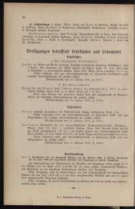 Verordnungsblatt für das Volksschulwesen im Königreiche Böhmen 19060331 Seite: 10