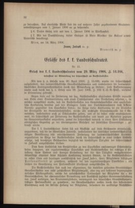 Verordnungsblatt für das Volksschulwesen im Königreiche Böhmen 19060430 Seite: 2