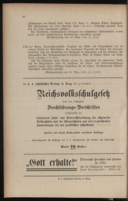 Verordnungsblatt für das Volksschulwesen im Königreiche Böhmen 19060531 Seite: 18