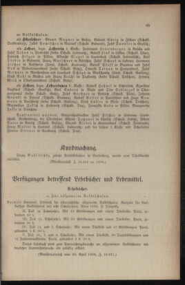 Verordnungsblatt für das Volksschulwesen im Königreiche Böhmen 19060630 Seite: 9