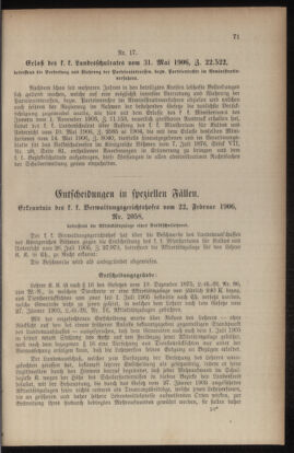 Verordnungsblatt für das Volksschulwesen im Königreiche Böhmen 19060731 Seite: 3