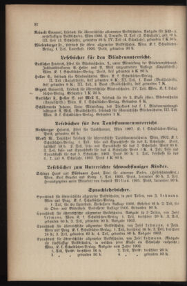 Verordnungsblatt für das Volksschulwesen im Königreiche Böhmen 19060831 Seite: 16