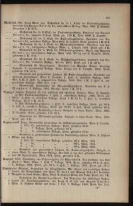 Verordnungsblatt für das Volksschulwesen im Königreiche Böhmen 19060831 Seite: 25