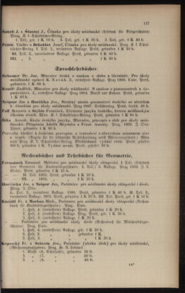 Verordnungsblatt für das Volksschulwesen im Königreiche Böhmen 19060831 Seite: 41