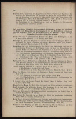 Verordnungsblatt für das Volksschulwesen im Königreiche Böhmen 19060831 Seite: 72