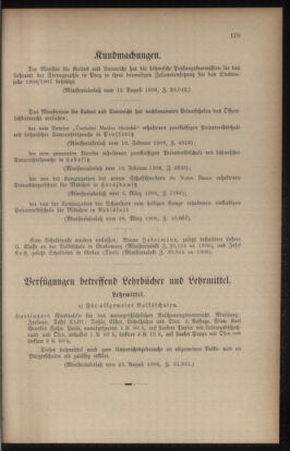 Verordnungsblatt für das Volksschulwesen im Königreiche Böhmen 19060930 Seite: 15