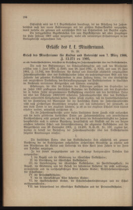 Verordnungsblatt für das Volksschulwesen im Königreiche Böhmen 19061130 Seite: 2