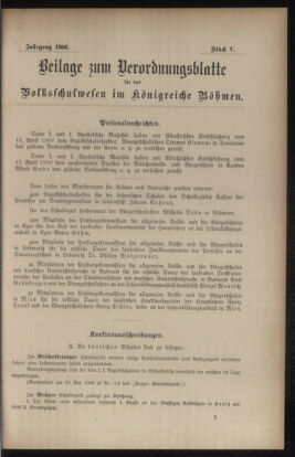 Verordnungsblatt für das Volksschulwesen im Königreiche Böhmen 19061231 Seite: 33