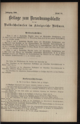 Verordnungsblatt für das Volksschulwesen im Königreiche Böhmen 19061231 Seite: 39