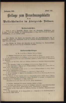 Verordnungsblatt für das Volksschulwesen im Königreiche Böhmen 19061231 Seite: 49