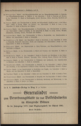 Verordnungsblatt für das Volksschulwesen im Königreiche Böhmen 19061231 Seite: 61