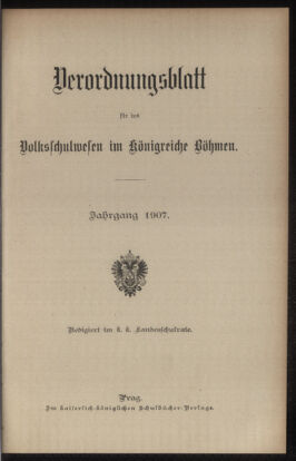 Verordnungsblatt für das Volksschulwesen im Königreiche Böhmen 19061231 Seite: 85