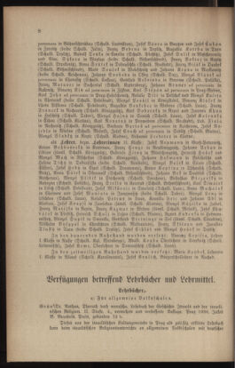 Verordnungsblatt für das Volksschulwesen im Königreiche Böhmen 19070131 Seite: 8