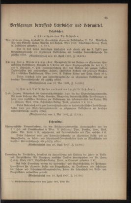 Verordnungsblatt für das Volksschulwesen im Königreiche Böhmen 19070630 Seite: 7