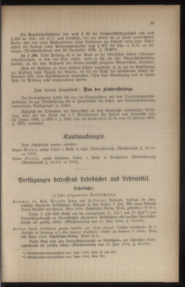 Verordnungsblatt für das Volksschulwesen im Königreiche Böhmen 19070731 Seite: 27