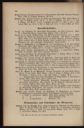 Verordnungsblatt für das Volksschulwesen im Königreiche Böhmen 19070831 Seite: 22