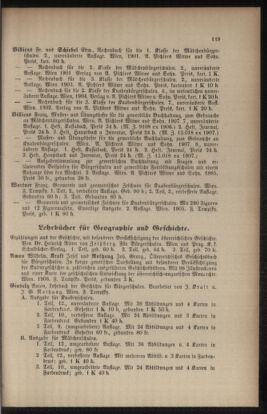 Verordnungsblatt für das Volksschulwesen im Königreiche Böhmen 19070831 Seite: 25