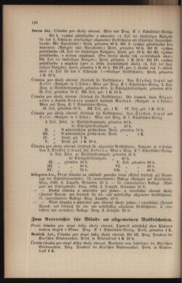 Verordnungsblatt für das Volksschulwesen im Königreiche Böhmen 19070831 Seite: 36