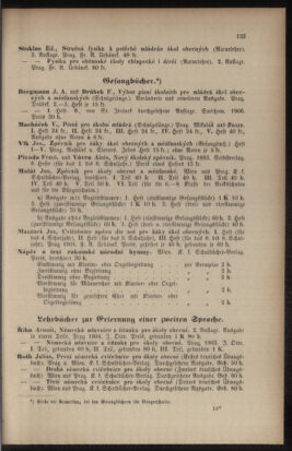 Verordnungsblatt für das Volksschulwesen im Königreiche Böhmen 19070831 Seite: 39