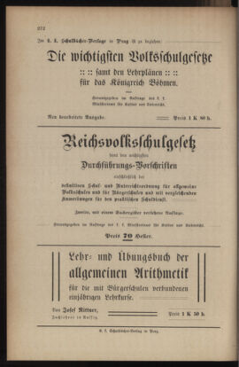 Verordnungsblatt für das Volksschulwesen im Königreiche Böhmen 19071130 Seite: 10