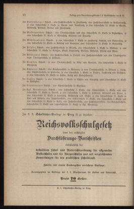 Verordnungsblatt für das Volksschulwesen im Königreiche Böhmen 19071231 Seite: 18