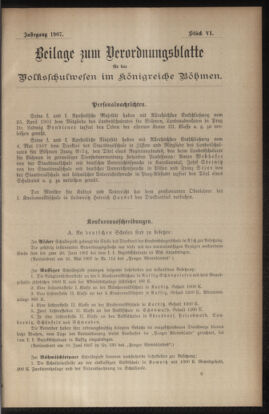 Verordnungsblatt für das Volksschulwesen im Königreiche Böhmen 19071231 Seite: 41