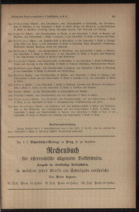 Verordnungsblatt für das Volksschulwesen im Königreiche Böhmen 19071231 Seite: 57