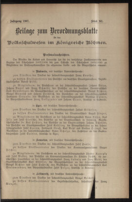 Verordnungsblatt für das Volksschulwesen im Königreiche Böhmen 19071231 Seite: 71