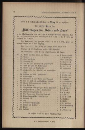 Verordnungsblatt für das Volksschulwesen im Königreiche Böhmen 19071231 Seite: 82