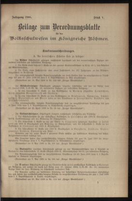 Verordnungsblatt für das Volksschulwesen im Königreiche Böhmen 19081231 Seite: 39