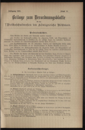 Verordnungsblatt für das Volksschulwesen im Königreiche Böhmen 19081231 Seite: 45