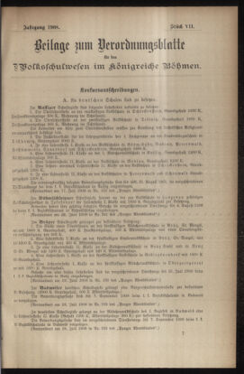 Verordnungsblatt für das Volksschulwesen im Königreiche Böhmen 19081231 Seite: 49