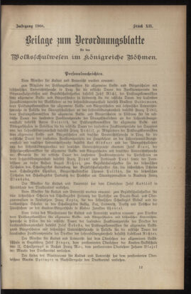 Verordnungsblatt für das Volksschulwesen im Königreiche Böhmen 19081231 Seite: 75