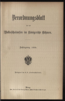 Verordnungsblatt für das Volksschulwesen im Königreiche Böhmen 19081231 Seite: 81