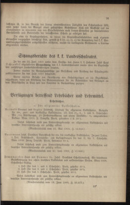 Verordnungsblatt für das Volksschulwesen im Königreiche Böhmen 19090731 Seite: 3