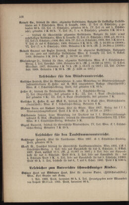 Verordnungsblatt für das Volksschulwesen im Königreiche Böhmen 19090831 Seite: 12