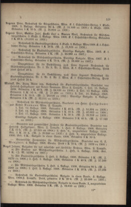 Verordnungsblatt für das Volksschulwesen im Königreiche Böhmen 19090831 Seite: 23