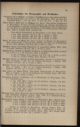 Verordnungsblatt für das Volksschulwesen im Königreiche Böhmen 19090831 Seite: 25