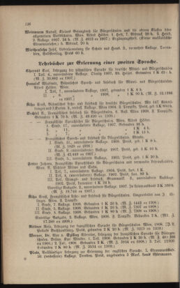 Verordnungsblatt für das Volksschulwesen im Königreiche Böhmen 19090831 Seite: 30