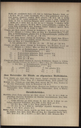 Verordnungsblatt für das Volksschulwesen im Königreiche Böhmen 19090831 Seite: 35