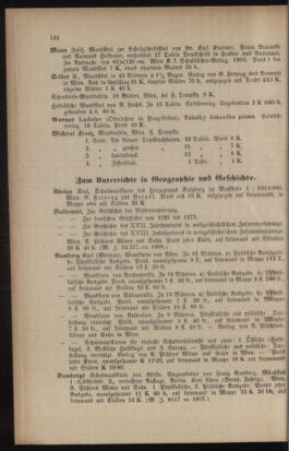 Verordnungsblatt für das Volksschulwesen im Königreiche Böhmen 19090831 Seite: 48