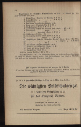 Verordnungsblatt für das Volksschulwesen im Königreiche Böhmen 19090831 Seite: 76