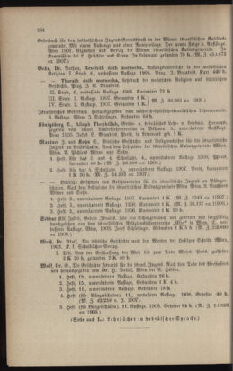 Verordnungsblatt für das Volksschulwesen im Königreiche Böhmen 19090831 Seite: 8