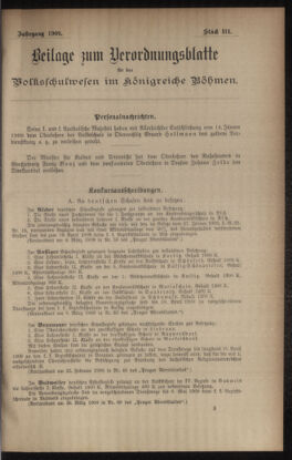 Verordnungsblatt für das Volksschulwesen im Königreiche Böhmen 19091231 Seite: 21