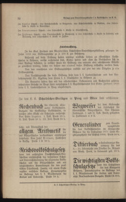 Verordnungsblatt für das Volksschulwesen im Königreiche Böhmen 19091231 Seite: 42