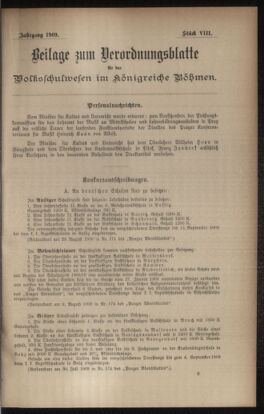 Verordnungsblatt für das Volksschulwesen im Königreiche Böhmen 19091231 Seite: 49