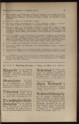 Verordnungsblatt für das Volksschulwesen im Königreiche Böhmen 19091231 Seite: 59