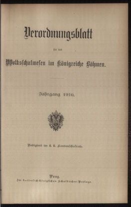 Verordnungsblatt für das Volksschulwesen im Königreiche Böhmen 19091231 Seite: 81