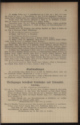 Verordnungsblatt für das Volksschulwesen im Königreiche Böhmen 19100630 Seite: 5